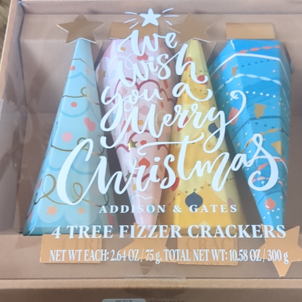 Christmas Tree Fizzer Crackers Set